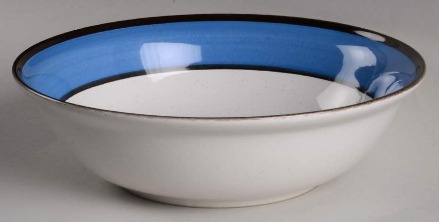 Blue Lagoon 9" Round Vegetable Bowl by Nitto-1