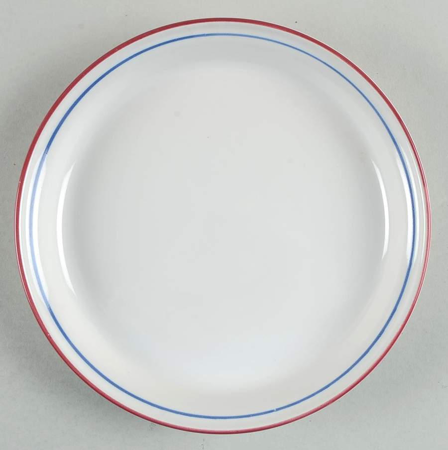 Blue Trumpet Coupe Salad Plate by Nitto-1