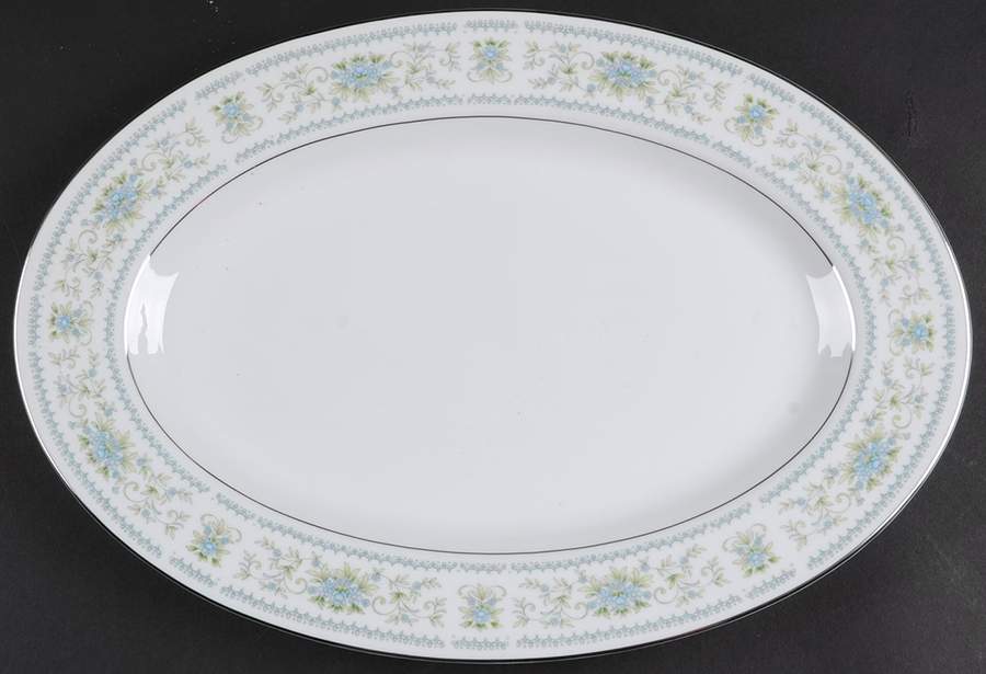 Casino 14" Oval Serving Platter by Nitto-1