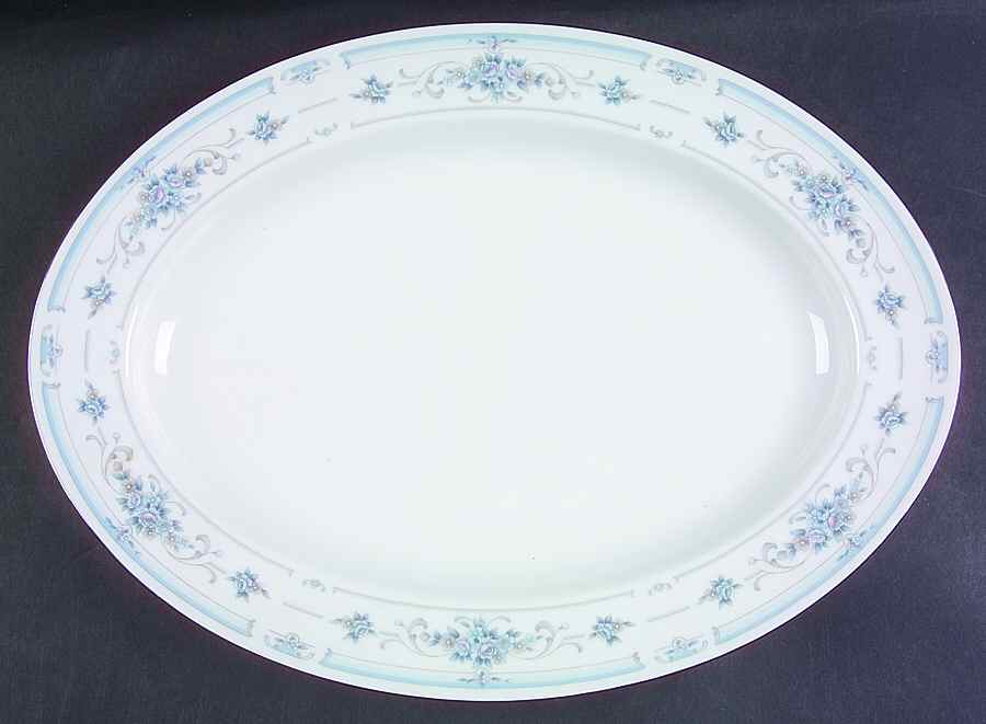 Claridge 14" Oval Serving Platter by Nitto-1