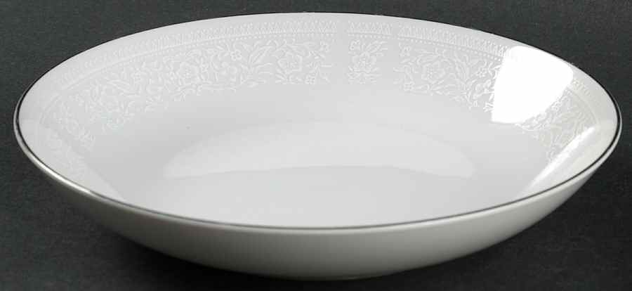 Cluny Lace Coupe Soup Bowl by Nitto-1