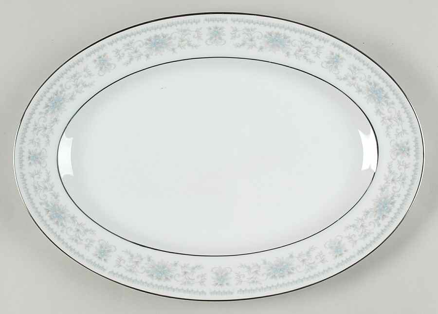 Cumberland 14" Oval Serving Platter by Nitto-1