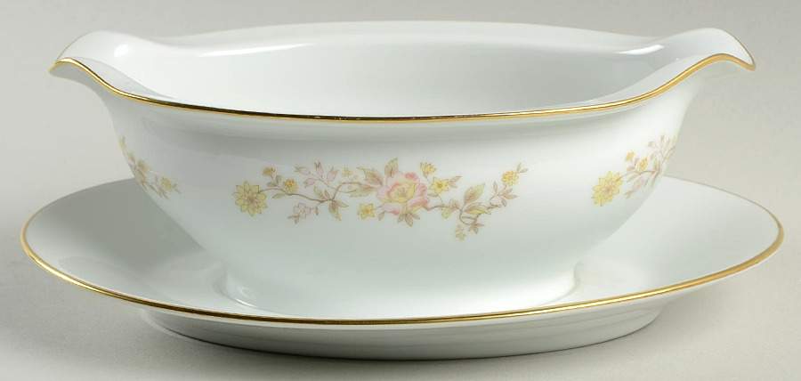 Dynasty Gravy Boat with Attached Underplate by Nitto-1