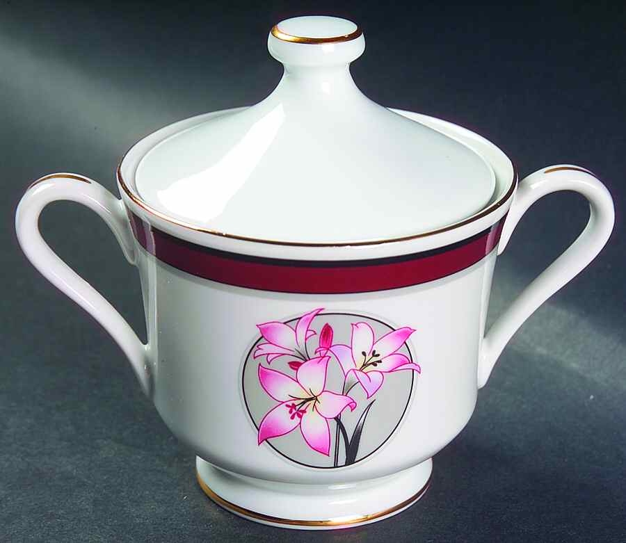 Dynasty Sugar Bowl & Lid by Nitto-1