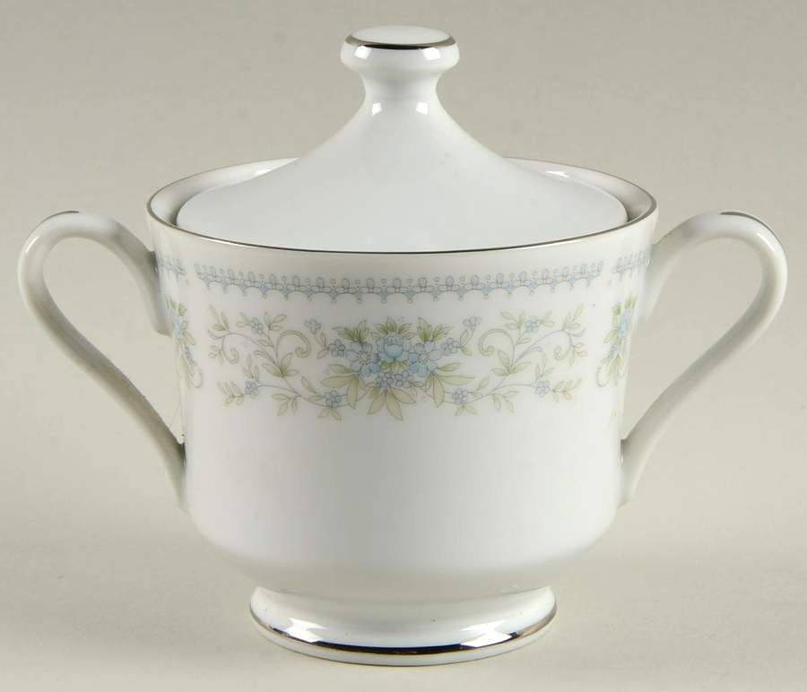 Hanover Platinum Sugar Bowl & Lid by Nitto-1