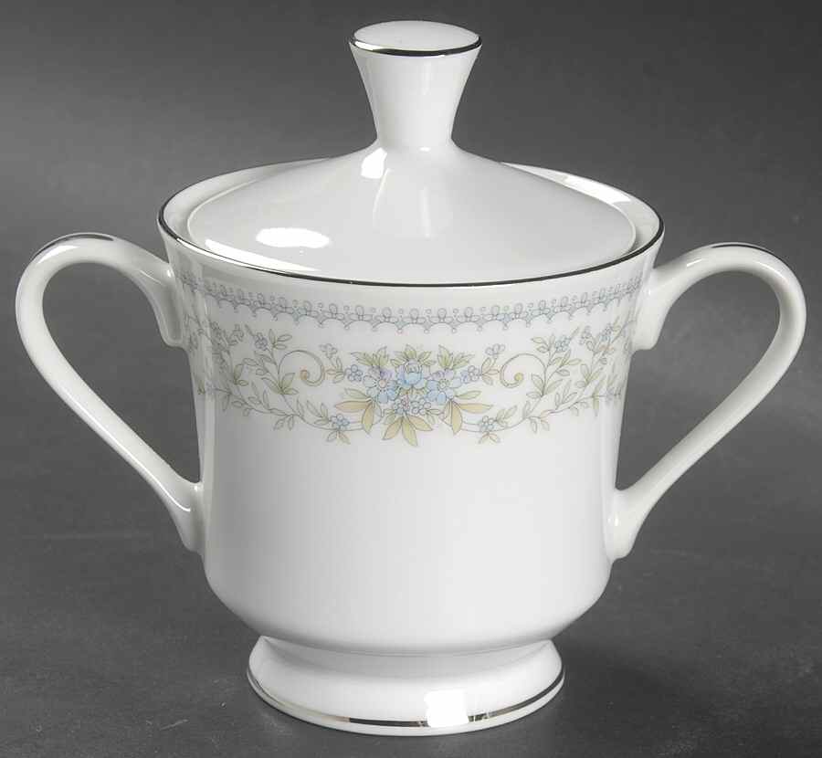 Hanover Platinum Sugar Bowl & Lid by Nitto-1