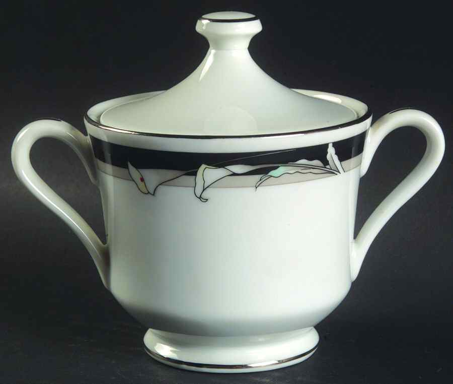 Kabuki Sugar Bowl & Lid by Nitto-1