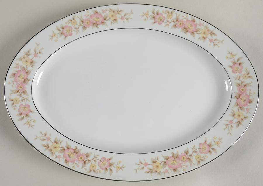 La Scala 14" Oval Serving Platter by Nitto-1