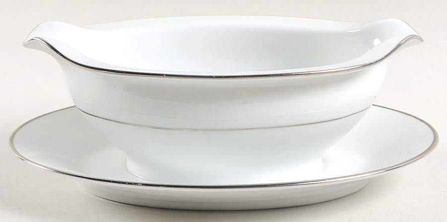 Mayfair Gravy Boat with Attached Underplate by Nitto-1