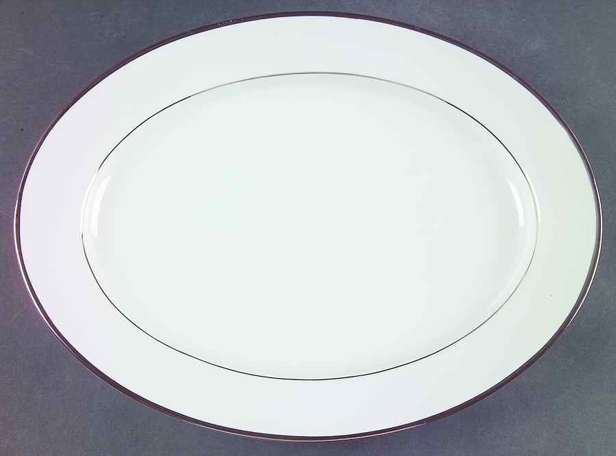 Mayfair 13" Oval Serving Platter by Nitto-1