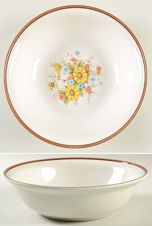 Old Garden 9" Round Vegetable Bowl by Nitto-1