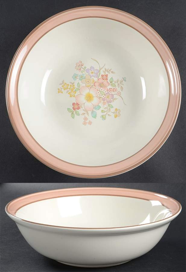 Persian Garden 9" Round Vegetable Bowl by Nitto-1