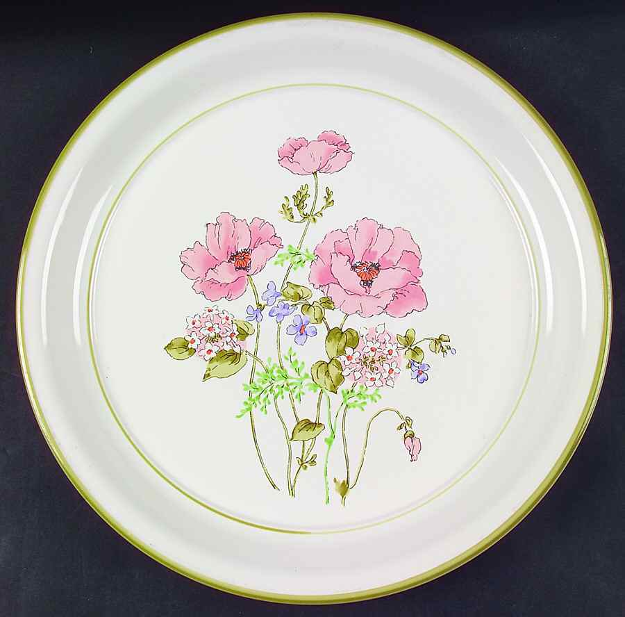 Poppycock 12" Chop Plate (Round Platter) by Nitto-1