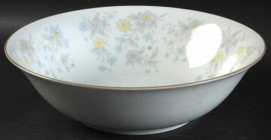 Swamp Flower 9" Round Vegetable Bowl by Nitto-1