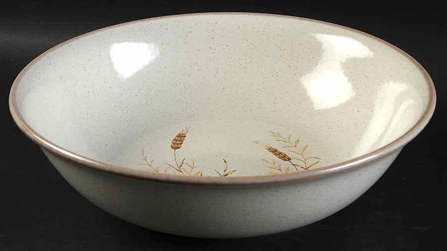 Winter Wheat 9" Round Vegetable Bowl by Nitto-1