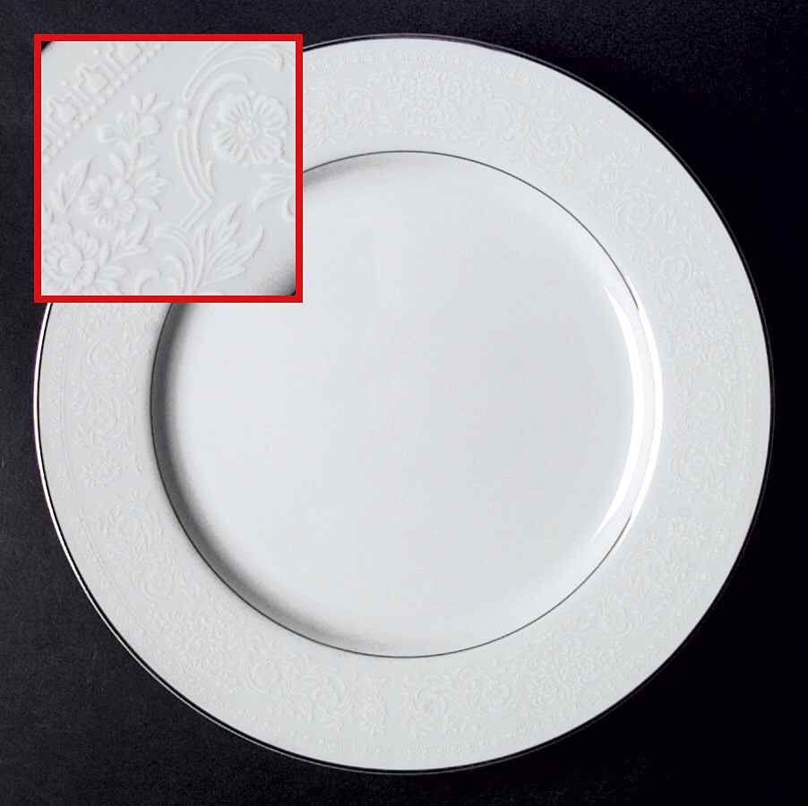 Young Lace Dinner Plate by Nitto-1