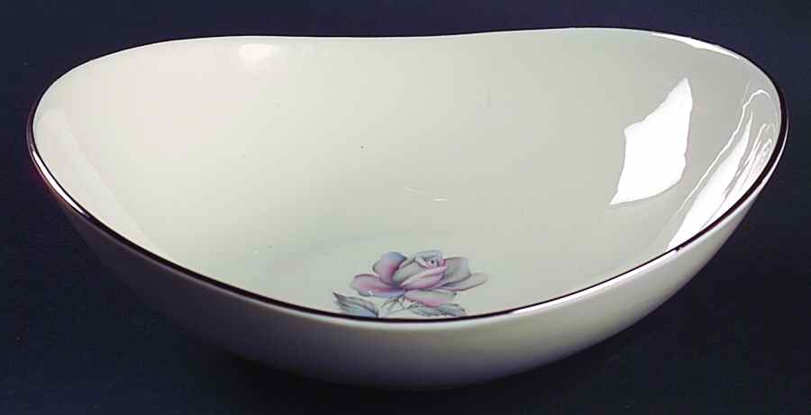 Castle Rose 9" Oval Vegetable Bowl by Nobility-1