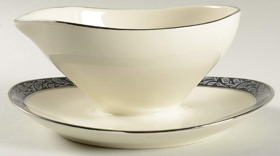 Prestige Gravy Boat with Attached Underplate by Nobility-1