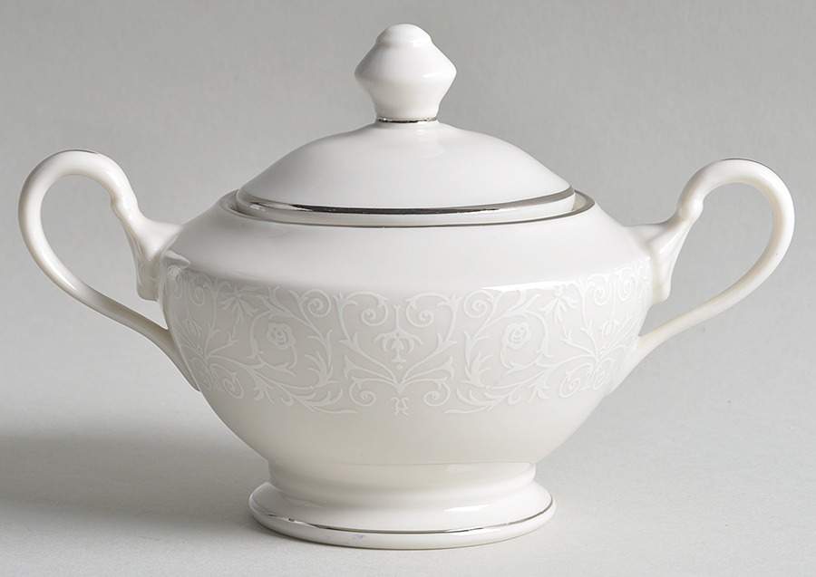 Queens Bouquet Sugar Bowl & Lid by Nobility-1