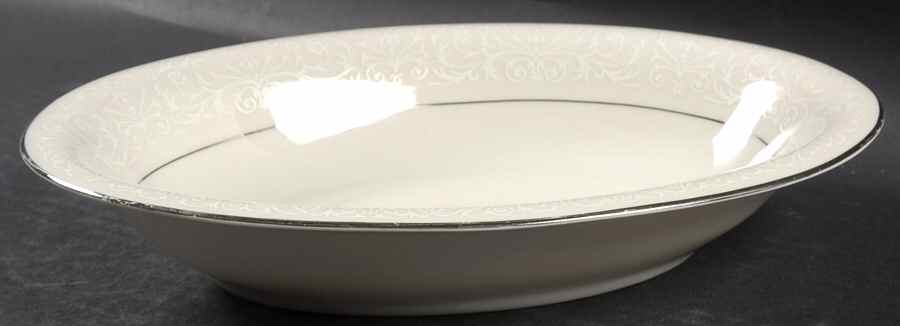 Queens Bouquet 10" Oval Vegetable Bowl by Nobility-1