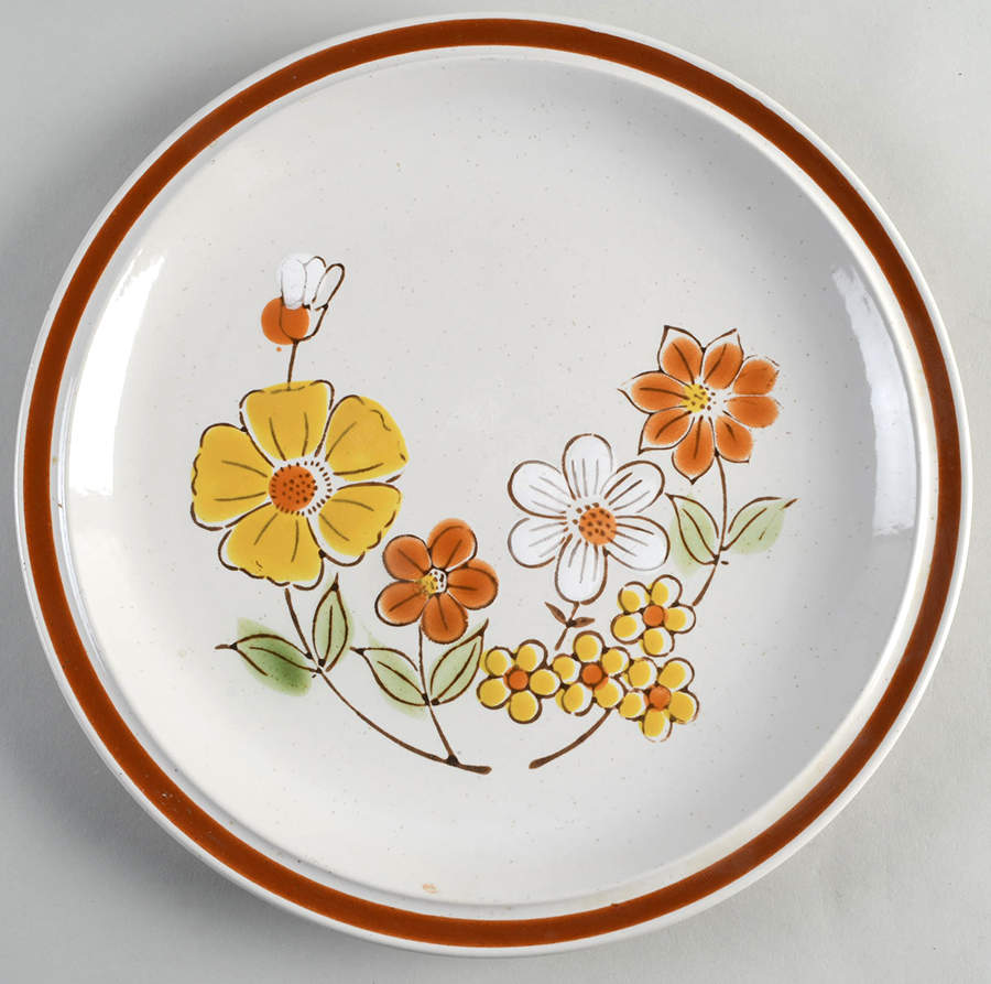 Springtime 12" Chop Plate (Round Platter) by Norwell-1