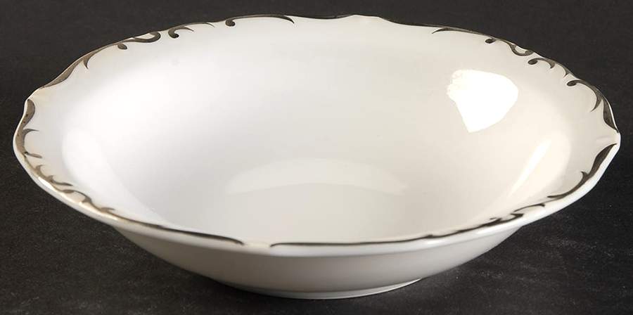 Silver Queen Rim Fruit/Dessert (Sauce) Bowl by Normandy-1