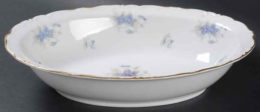 Violetta 10" Oval Vegetable Bowl by Normandy-1
