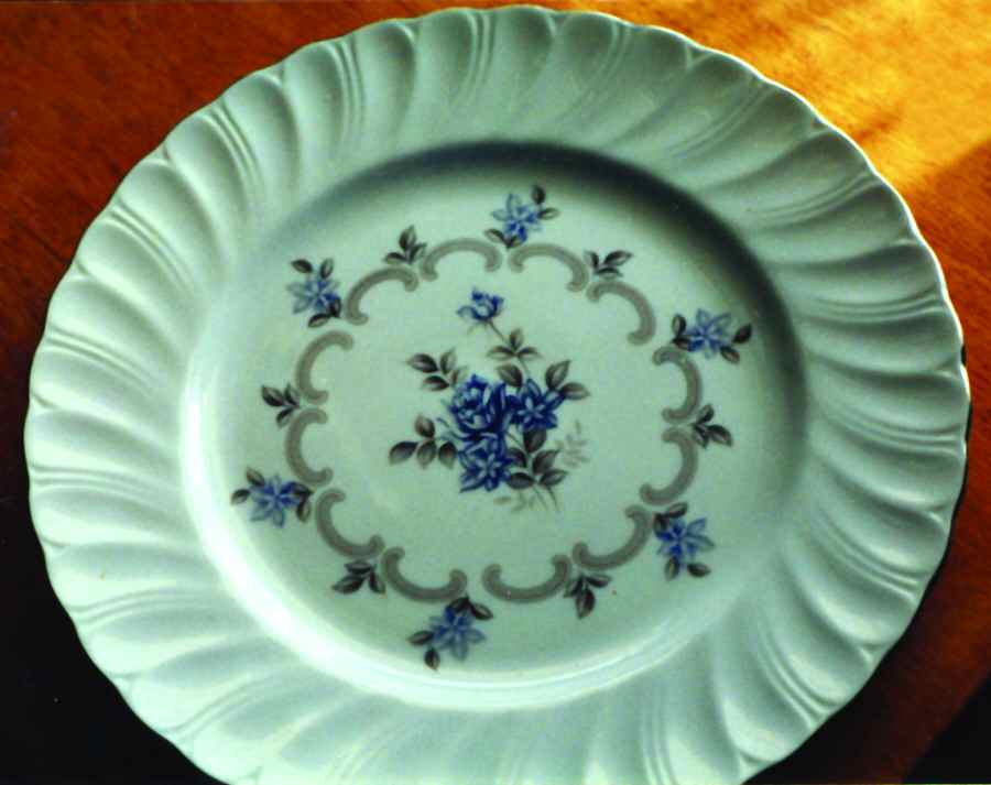Bon Soir Dinner Plate by Norleans-1