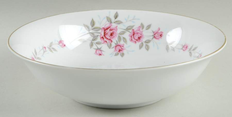 Bridal Rose 9" Round Vegetable Bowl by Norleans-1