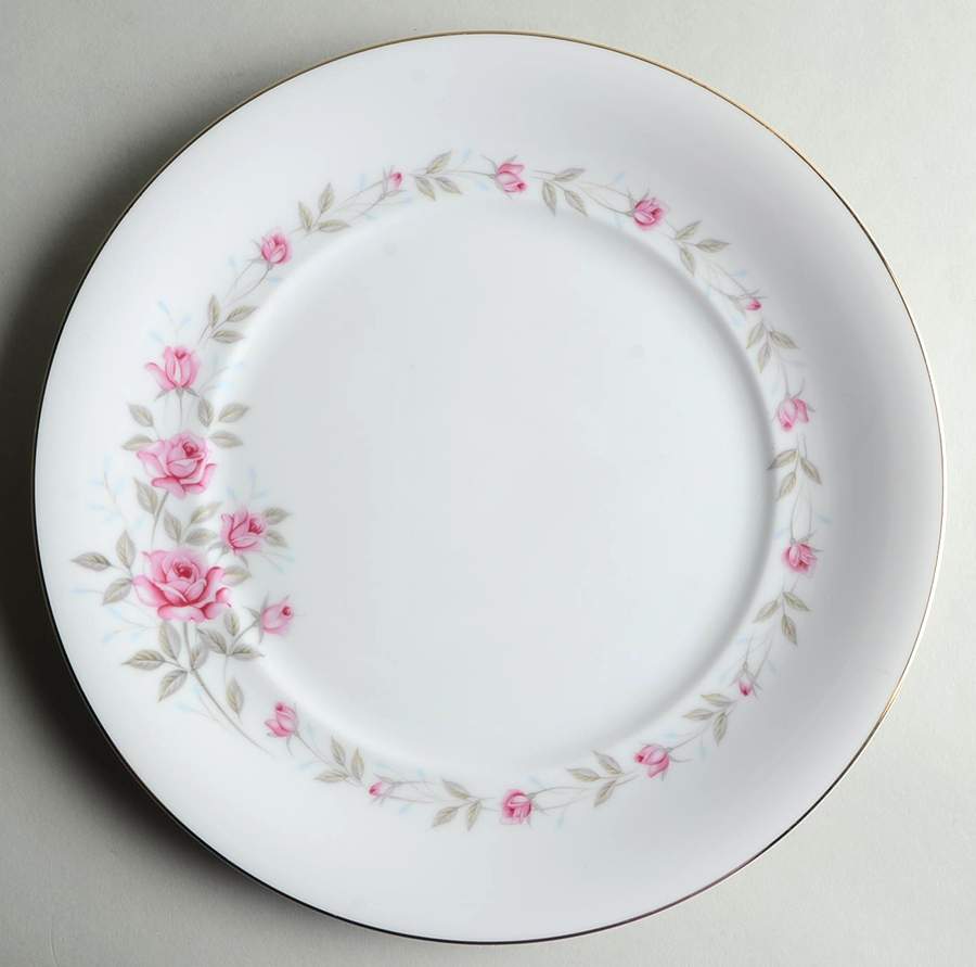 Bridal Rose Dinner Plate by Norleans-1