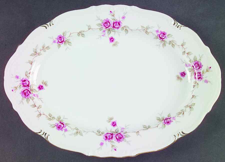 Caroline 12" Oval Serving Platter by Norleans-1