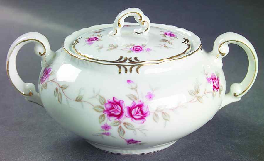 Caroline Sugar Bowl & Lid by Norleans-1