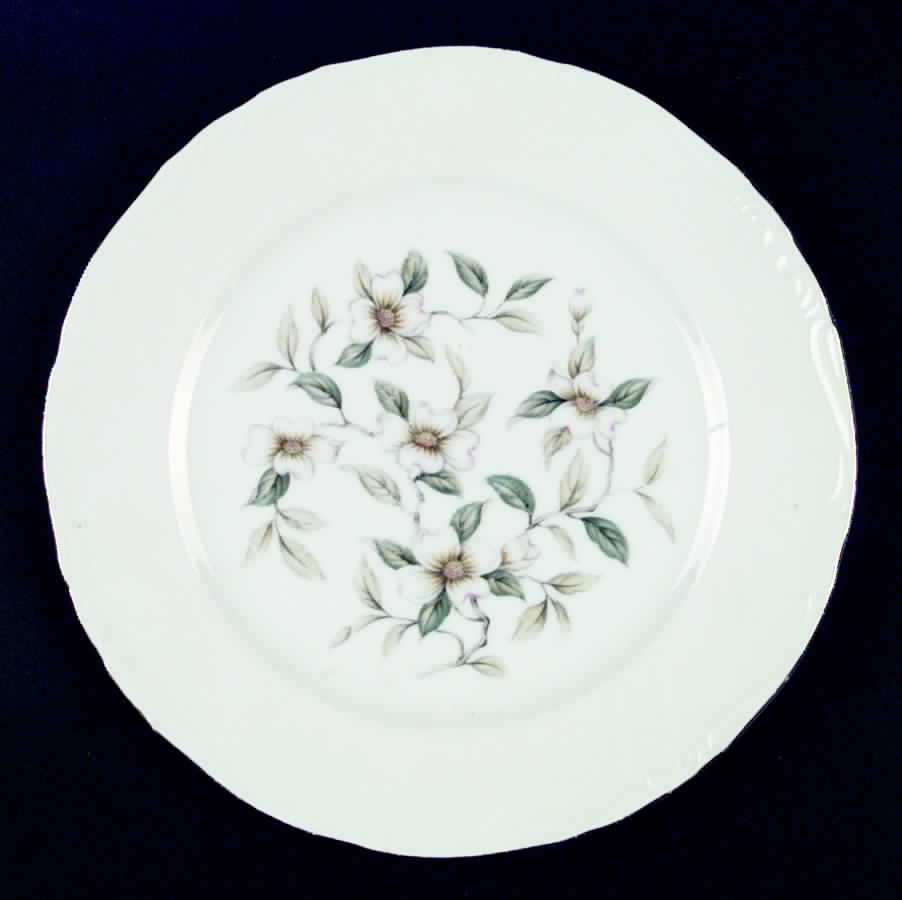 Dogwood Bouquet Dinner Plate by Norleans-1
