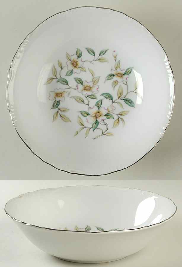 Dogwood Bouquet 9" Round Vegetable Bowl by Norleans-1
