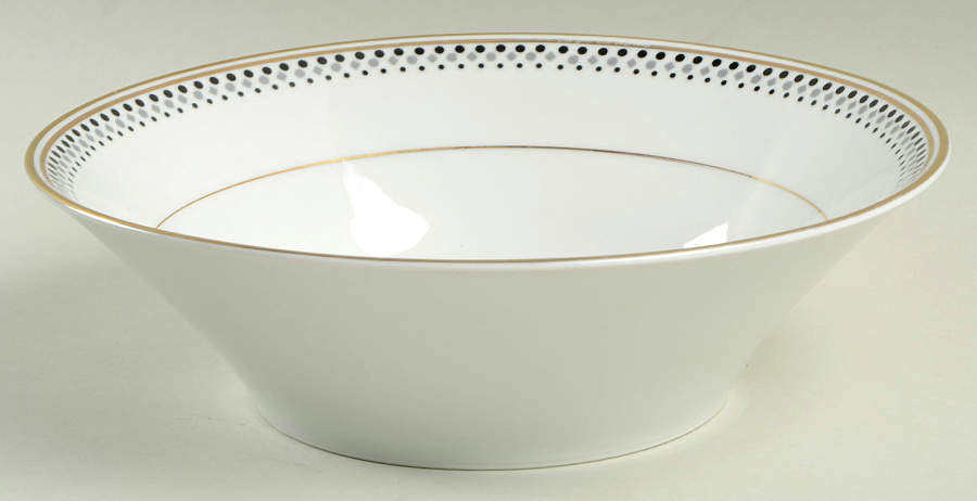 Gold Symphony 9" Round Vegetable Bowl by Norleans-1