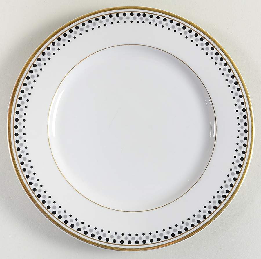 Gold Symphony Salad Plate by Norleans-1