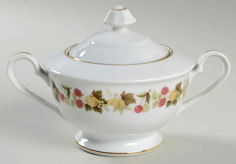 Harvest Song Sugar Bowl & Lid by Norleans-1