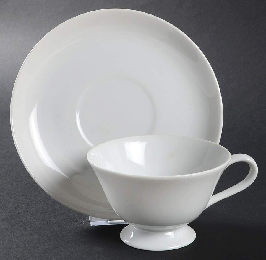 Lisa Footed Cup & Saucer Set by Norleans-1
