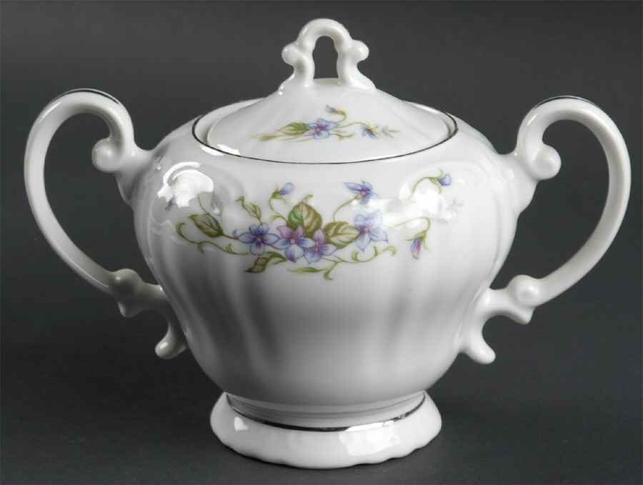 Lovelace Sugar Bowl & Lid by Norleans-1