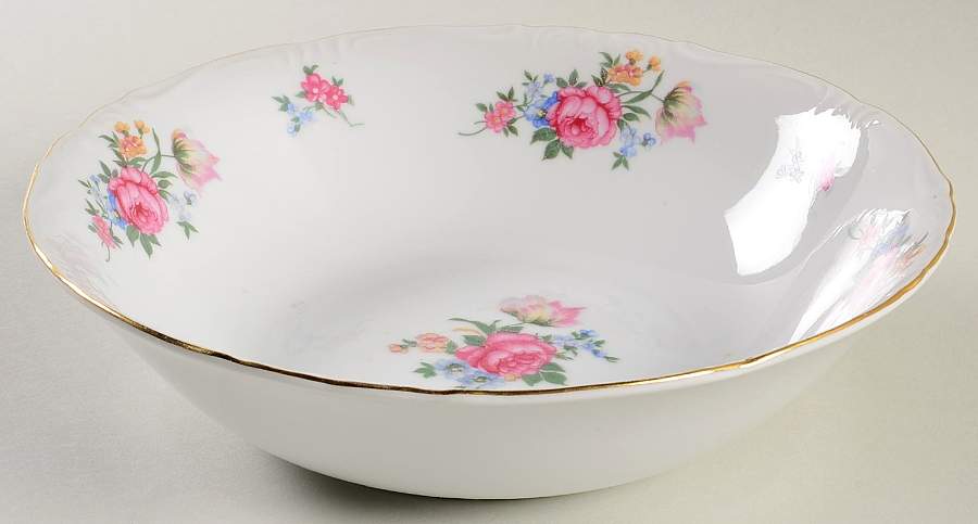 Meissen Flower 9" Round Vegetable Bowl by Norleans-1