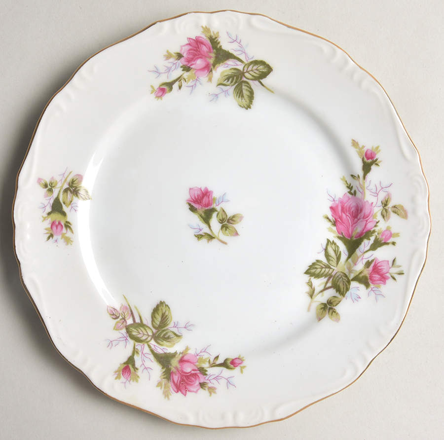 Mose Rose Salad Plate by Norleans-1