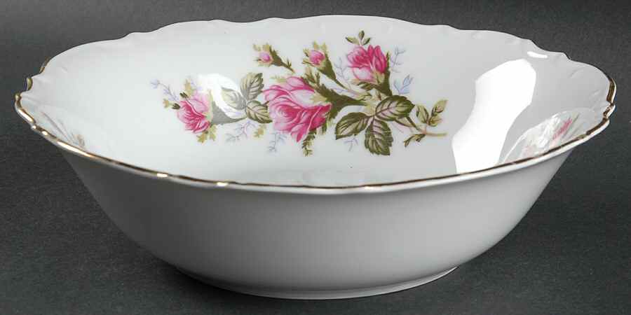 Mose Rose 9" Round Vegetable Bowl by Norleans-1