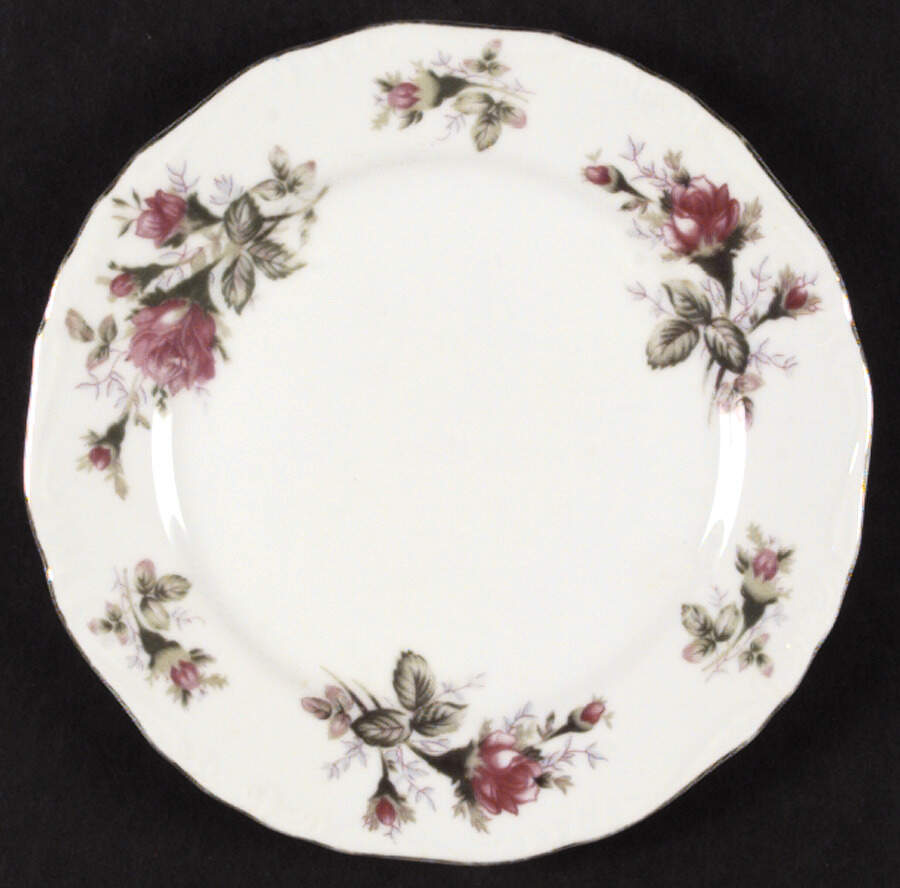 Old Rose Dinner Plate by Norleans-1