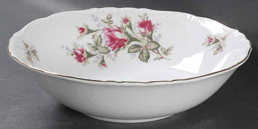 Old Rose 9" Round Vegetable Bowl by Norleans-1