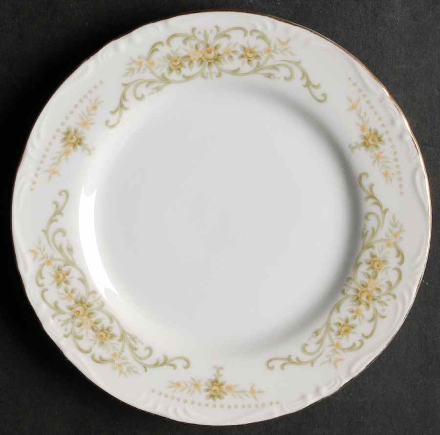 Rose Crest Bread & Butter Plate by Norleans-1