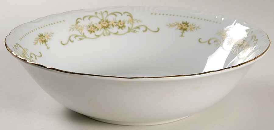 Rose Crest 9" Round Vegetable Bowl by Norleans-1