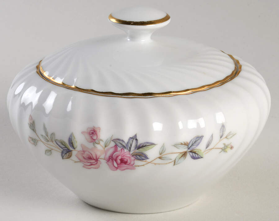Springtime Sugar Bowl & Lid by Norleans-1