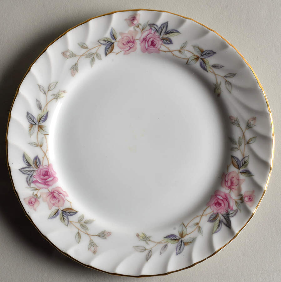Springtime Bread & Butter Plate by Norleans-1