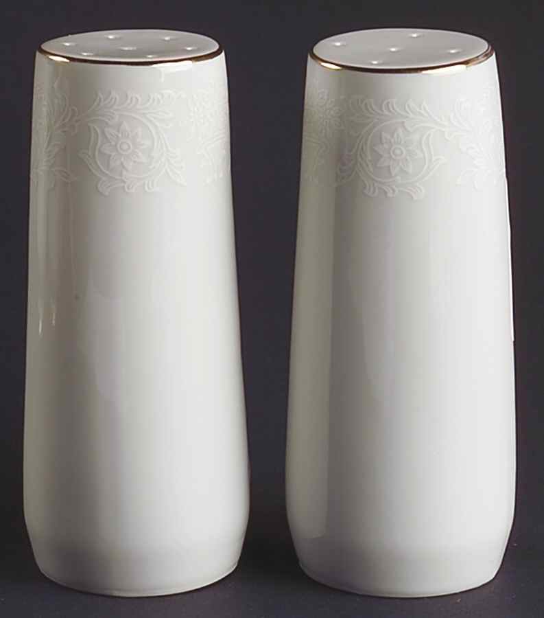 White Lace Salt & Pepper Set by Norleans-1