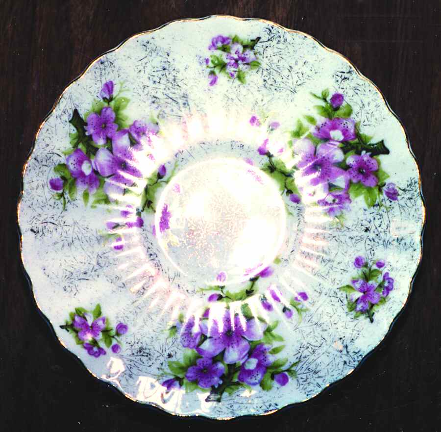 Apple Blossom Saucer by Norcrest-1
